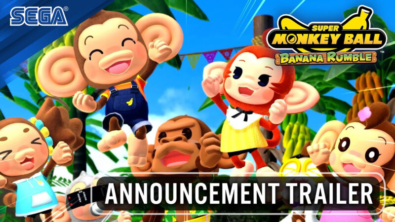 Découvrez le nouveau Super Monkey Ball sur Switch