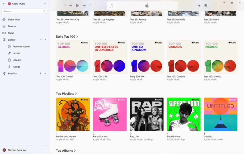 iTunes se sépare sur Windows : Apple Music, TV et Appareils en version finale!