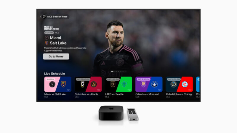 Apple sort un film 8K immersif en 3D pour le football MLS – Vision Pro
