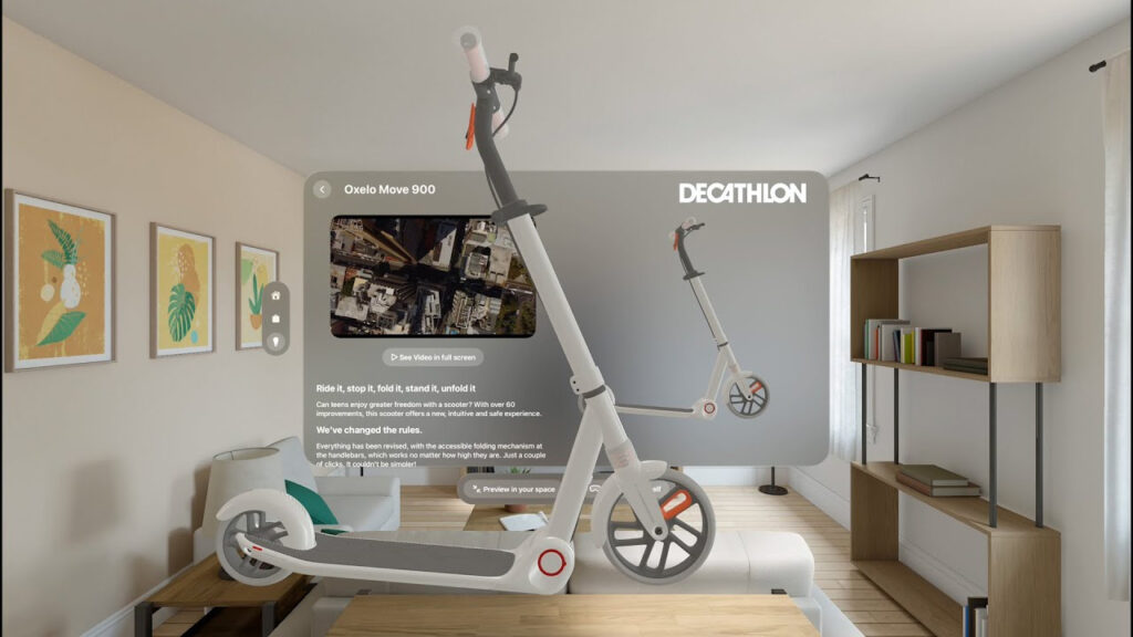 Découvrez l'app AR de Decathlon pour voir les produits en 3D dans votre salon ! Découvrez l'app AR de Decathlon pour voir les produits en 3D dans votre salon !