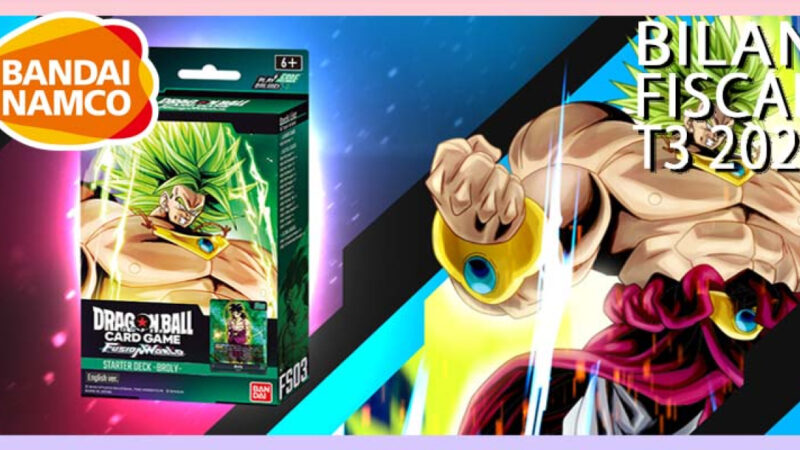 Résultats trimestriels 2024 de Bandai Namco : Dragon Ball en force