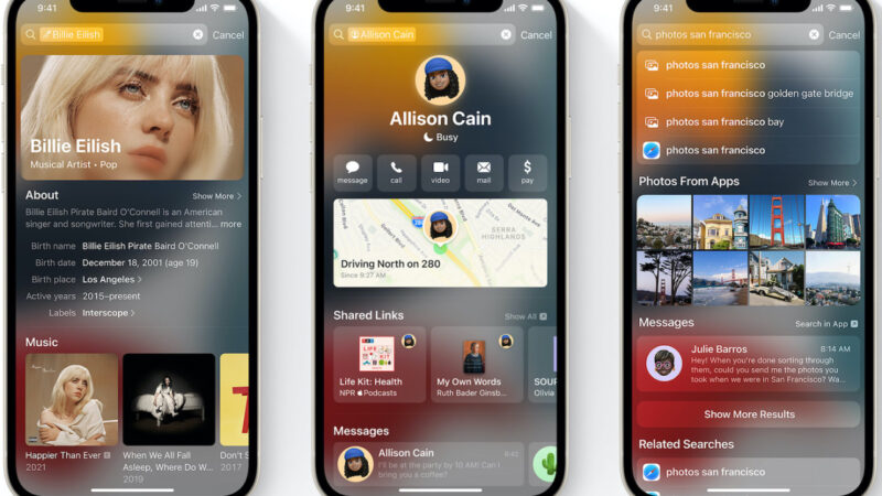 Apple révolutionne la recherche Spotlight avec l&rsquo;IA générative