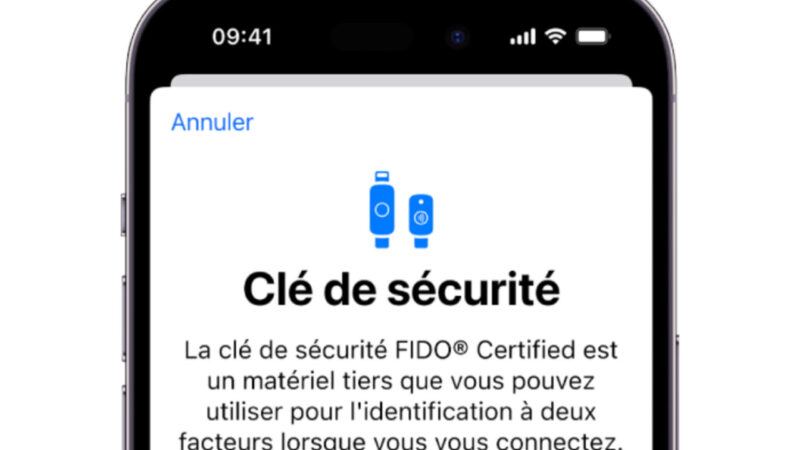 iCloud pour Windows : sécurisez votre identifiant Apple avec les clés de sécurité !