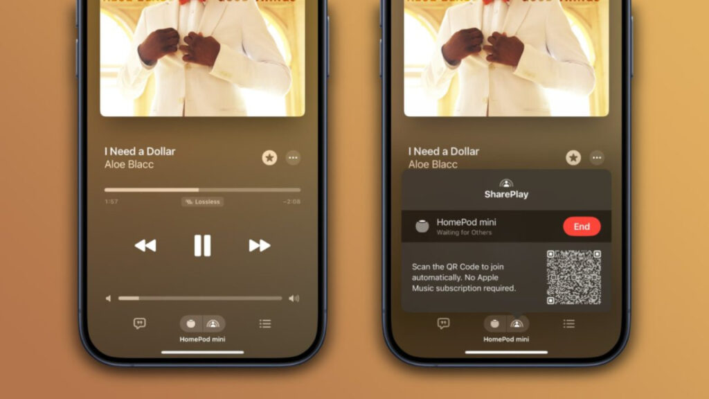Disparition de SharePlay pour HomePod et Apple TV avec les bêtas d'iOS 17.4 et tvOS 17.4