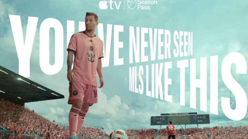 Le nouveau spot de pub d&rsquo;Apple TV avec Lionel Messi pour la MLS