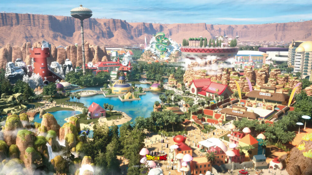 Un parc d'attractions DRAGON BALL en construction en Arabie Saoudite Un parc d'attractions DRAGON BALL en construction en Arabie Saoudite