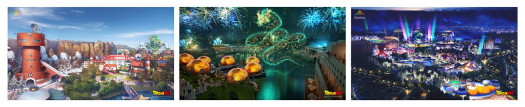 Un parc d'attractions DRAGON BALL en construction en Arabie Saoudite Un parc d'attractions DRAGON BALL en construction en Arabie Saoudite