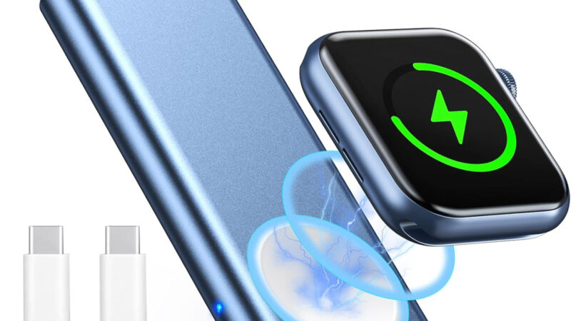 Batterie Externe 1400 mAh pour Apple Watch à moitié prix