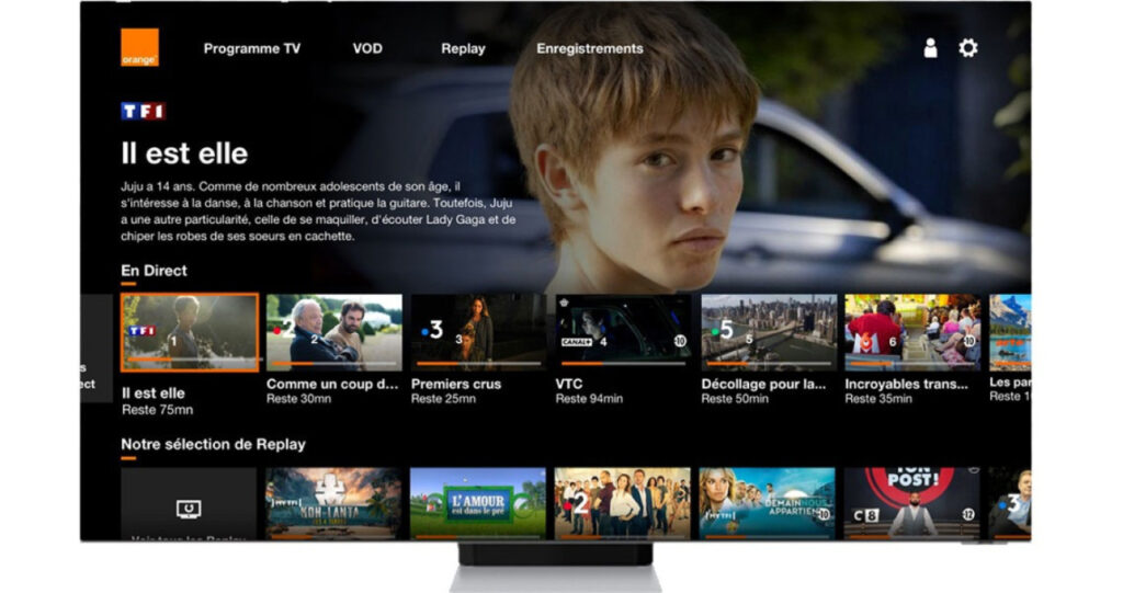 Orange lance une appli TV sur Apple TV et Android TV
