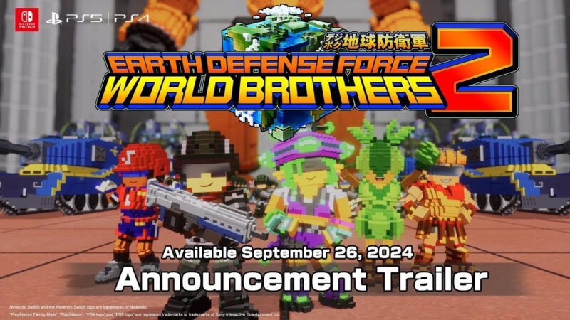 Earth Defense Force WB2 : date de sortie confirmée en Europe