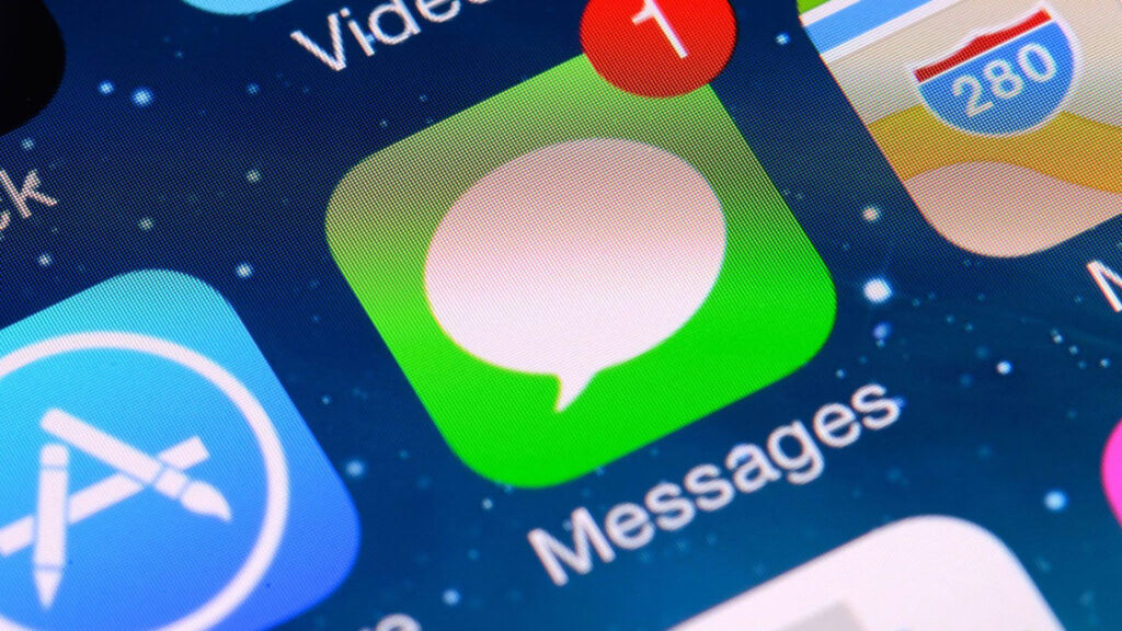 La gaffe du DoJ avec l'app Messages d'Apple sur iOS
