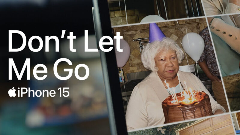 Publicité hilarante pour l&rsquo;iPhone 15 et son espace de stockage