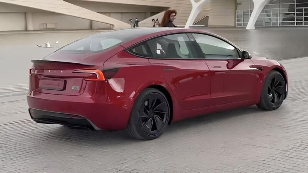 Photos exclusives du potentiel Model 3 Ludicrous