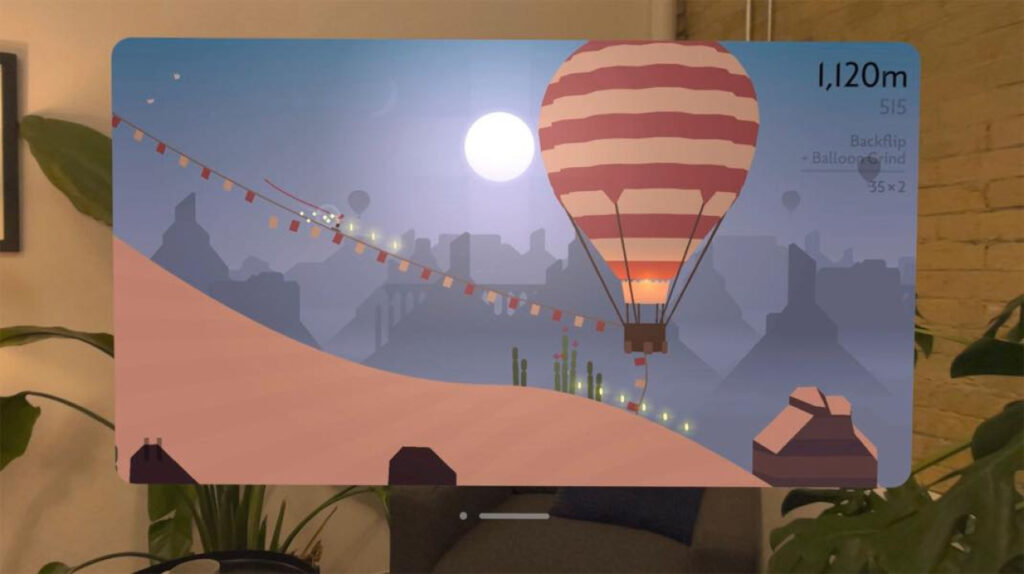 Déception totale avec Vision Pro sur Apple Arcade