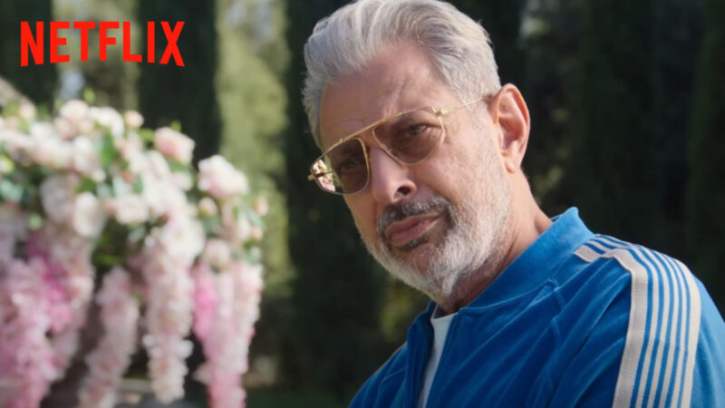 Jeff Goldblum incarne Zeus dans la nouvelle série Netflix