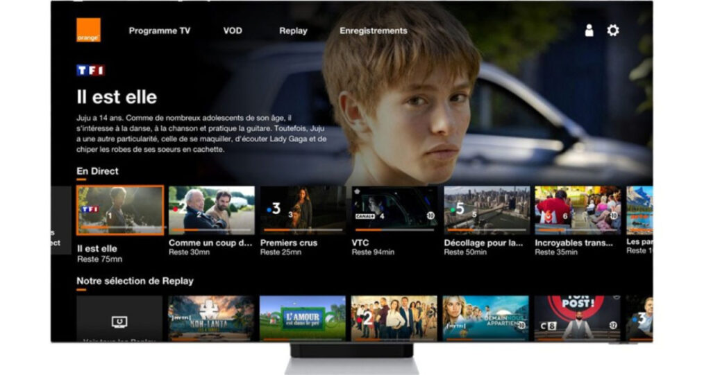Orange lance une appli TV sur Apple TV et Android TV