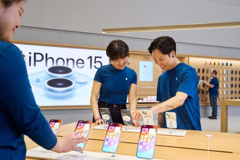 Les ventes d'iPhone dégringolent en Chine