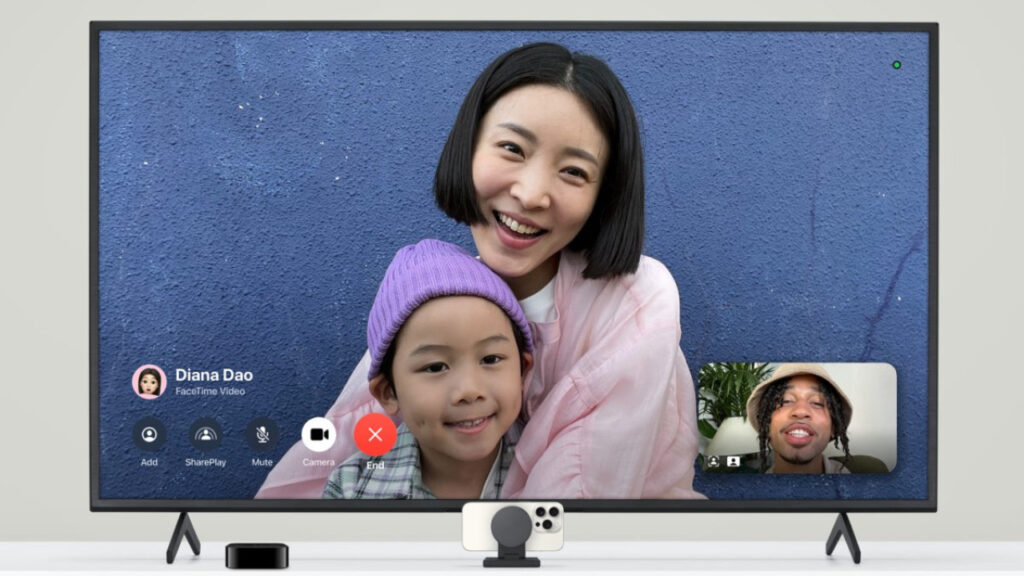 Communiquez en HD avec votre iPhone grâce à l'Apple TV 4K et Belkin