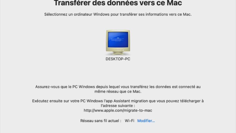 Mise à jour : Apple facilite la migration vers macOS 14.4