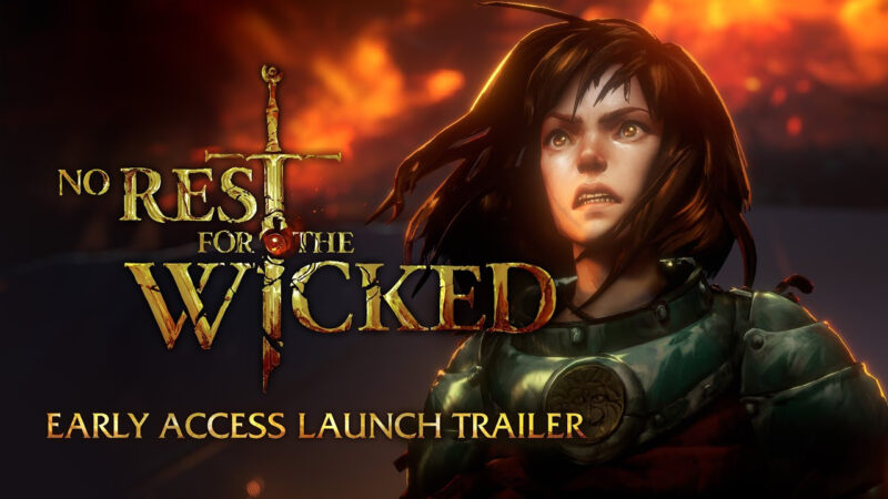 No Rest for the Wicked : bande-annonce de lancement d&rsquo;une nouvelle licence action-RPG