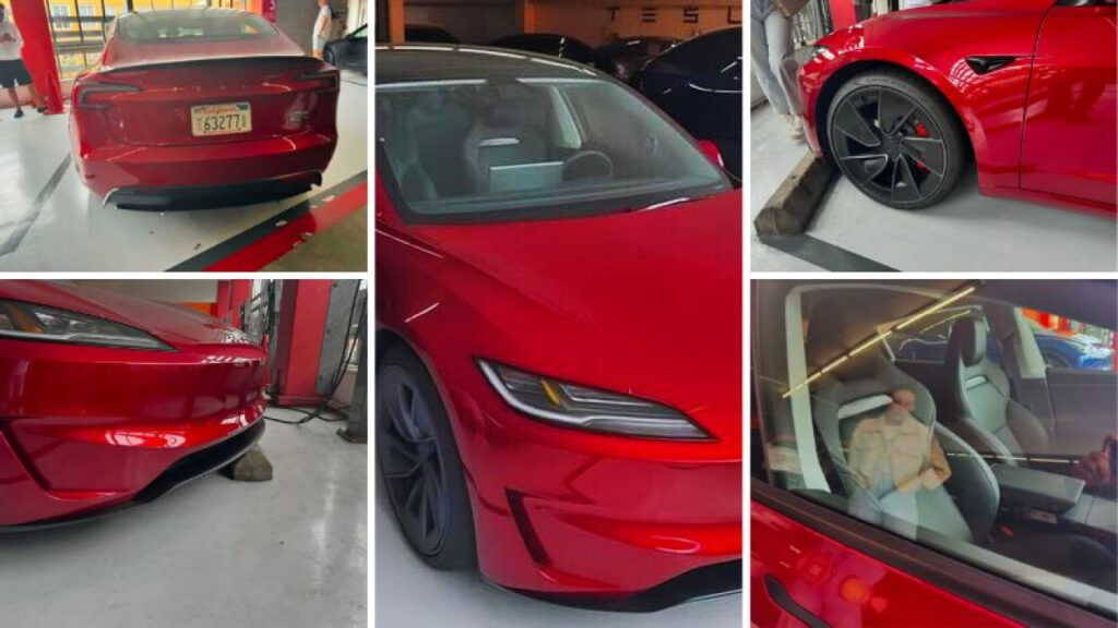 Fuite de la Tesla Model 3 Performance : Intérieur dévoilé