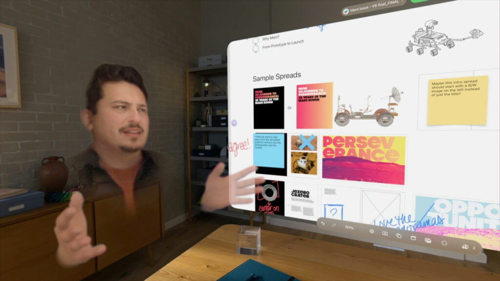 Améliorez vos rendus avec les Spatial Personas de l'Apple Vision Pro