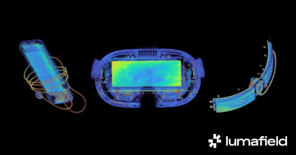 Découvrez les composants de l'Apple Vision Pro en passant aux rayons X