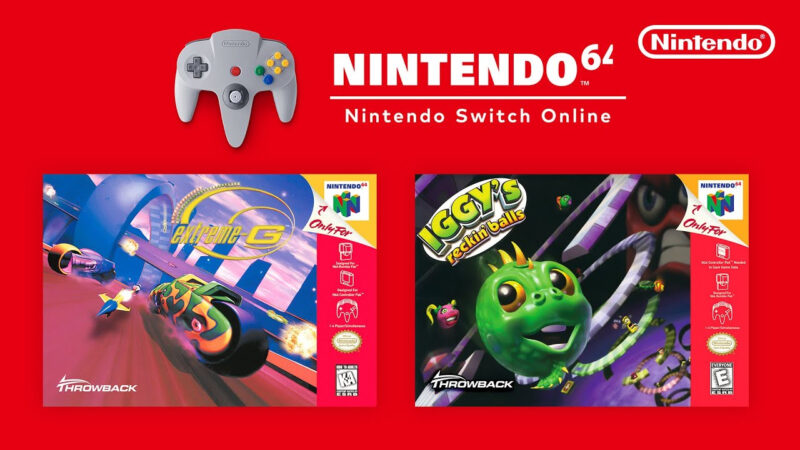 NSO+ : deux nouveaux jeux Nintendo 64 ajoutés, dont Extreme-G