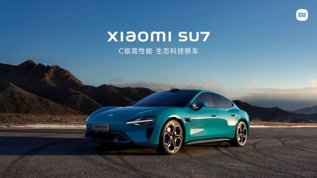 Le Xiaomi SU7 défie Tesla avec 50 000 réservations en 30 minutes