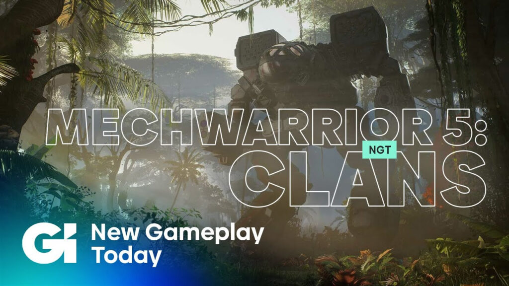 Découvrez MechWarrior 5 : Clans en bande-annonce et gameplay !