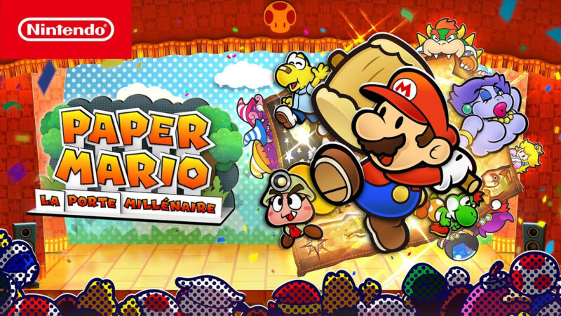 Présentation du gros trailer de Paper Mario : La Porte Millénaire avec un polish complet 20 ans après son lancement