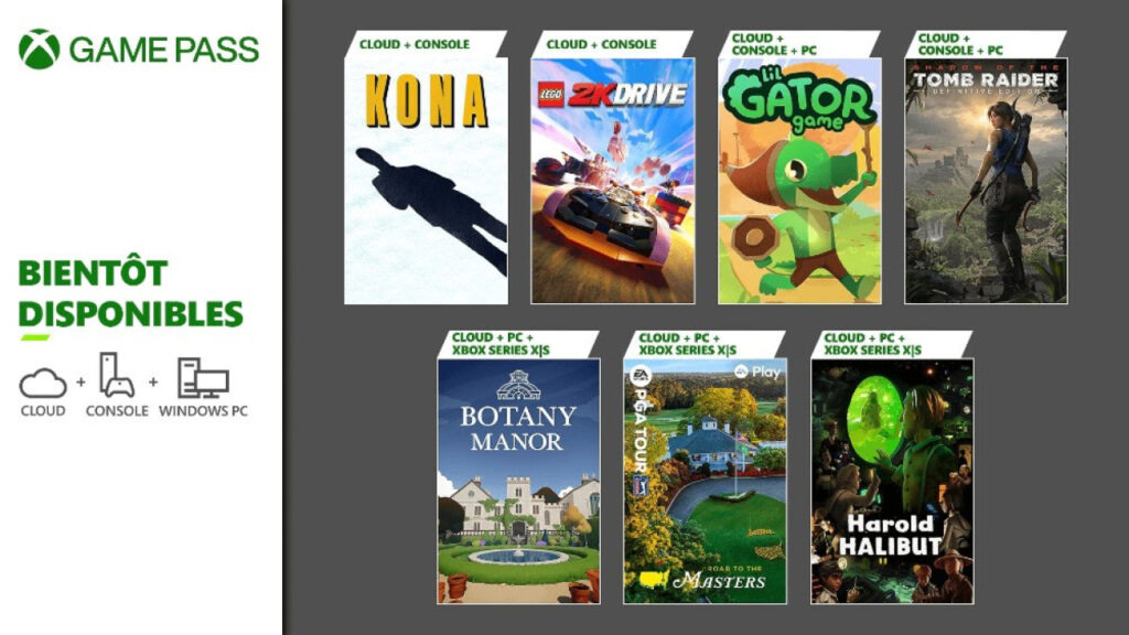 Découvrez les prochains jeux du Game Pass