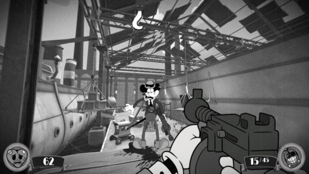 Annonce de MOUSE, le FPS avec hommages à Steamboat Willie et Popeye, pour 2025