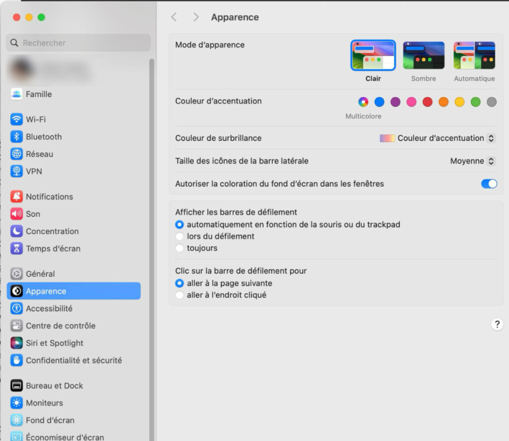 macOS 15 : Révision de l'interface des Réglages Système d'Apple