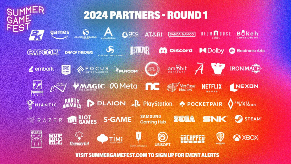 Summer Game Fest : liste des représentants et jeux à venir