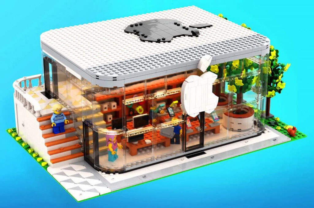 Un superbe set Apple Store en LEGO