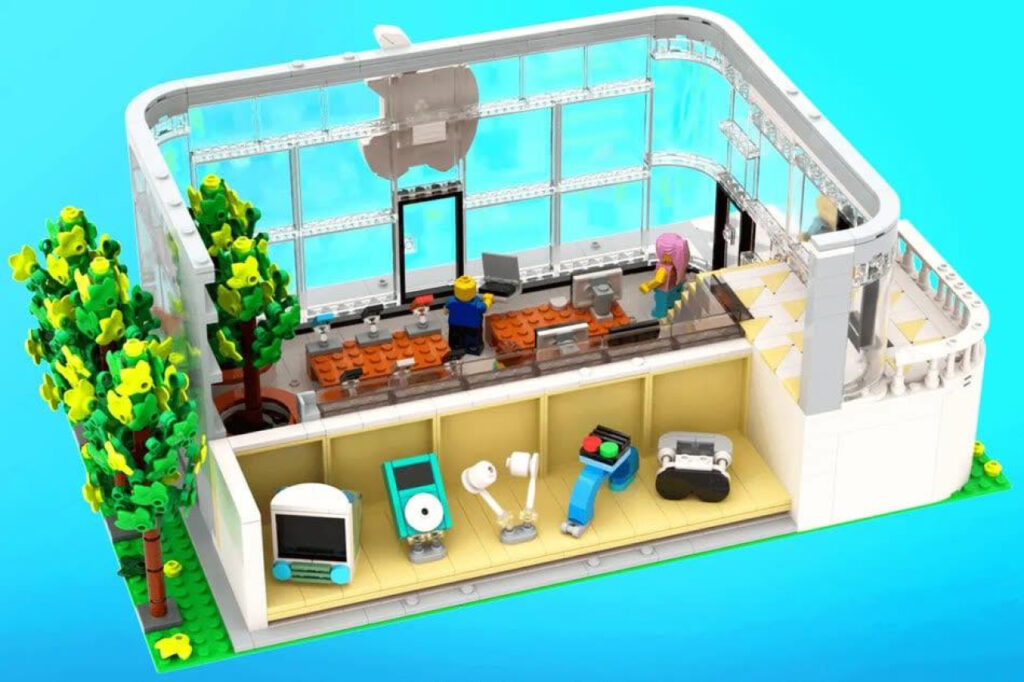Un superbe set Apple Store en LEGO