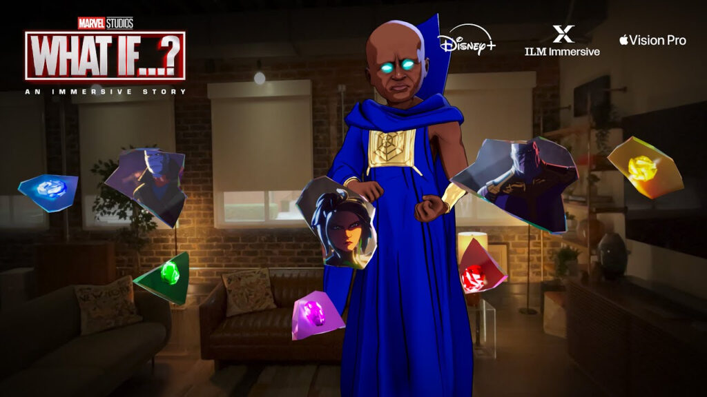 What If..? - An Immersive Story : un trailer pour l'expérience immersive de Marvel destinée au Vision Pro What If..? - An Immersive Story : un trailer pour l'expérience immersive de Marvel destinée au Vision Pro