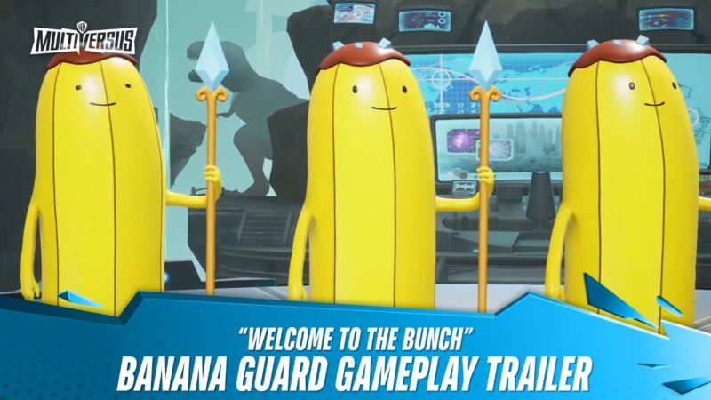 MultiVersus : Banana Guard et Jason rejoignent le roster, Fortnite concerné