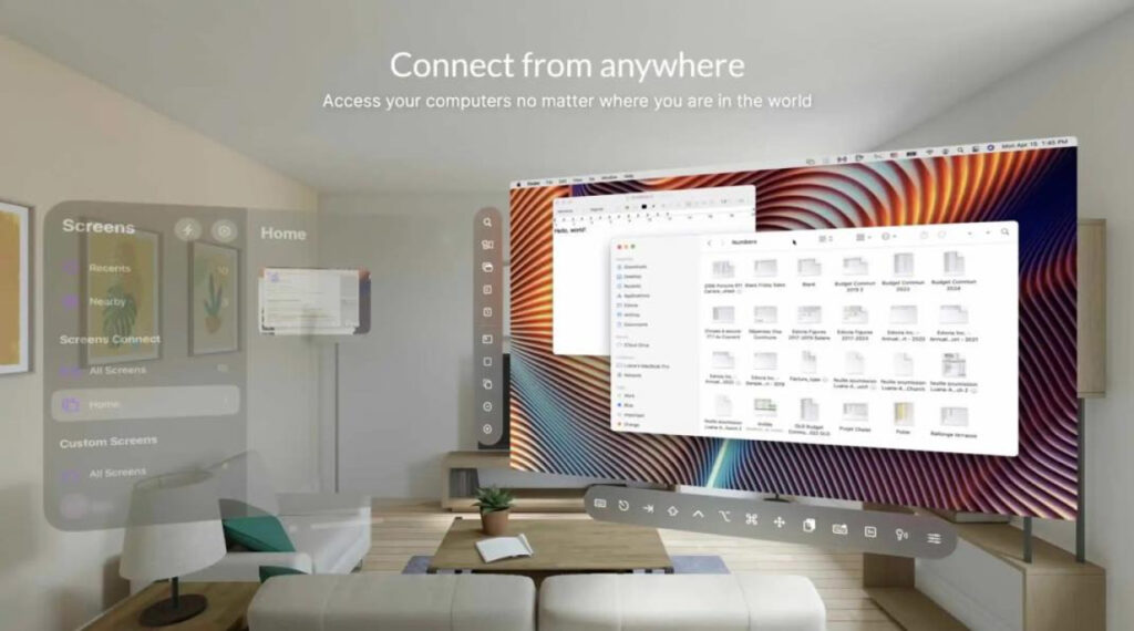 Apple Vision Pro : deux apps de mirroring Mac et PC débarquent sur le casque