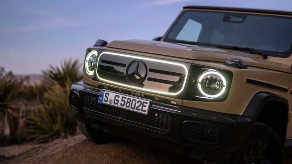 Mercedes dévoile son mythique 4x4 Classe G entièrement électrique
