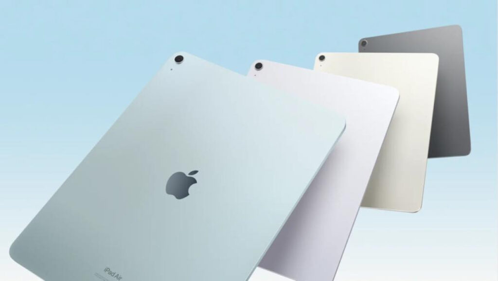 Keynote : iPad Air (6ème gen) avec processeur M2, disponible en 11 et 13 pouces
