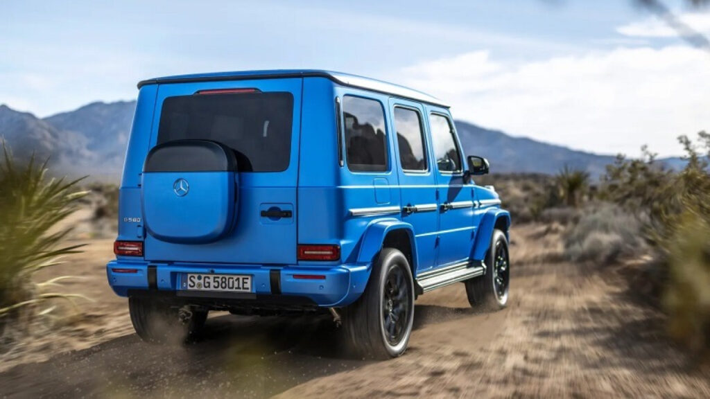 Mercedes dévoile son mythique 4x4 Classe G entièrement électrique