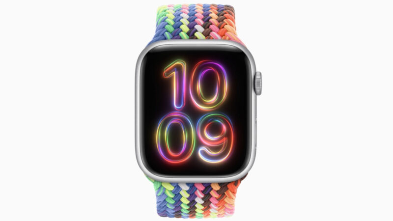 watchOS 10.5 disponible avec le nouveau cadran Pride pour l&rsquo;Apple Watch