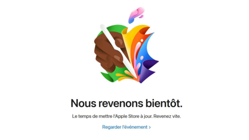 Fermeture inattendue de l&rsquo;Apple Store en ligne juste avant la keynote des iPad