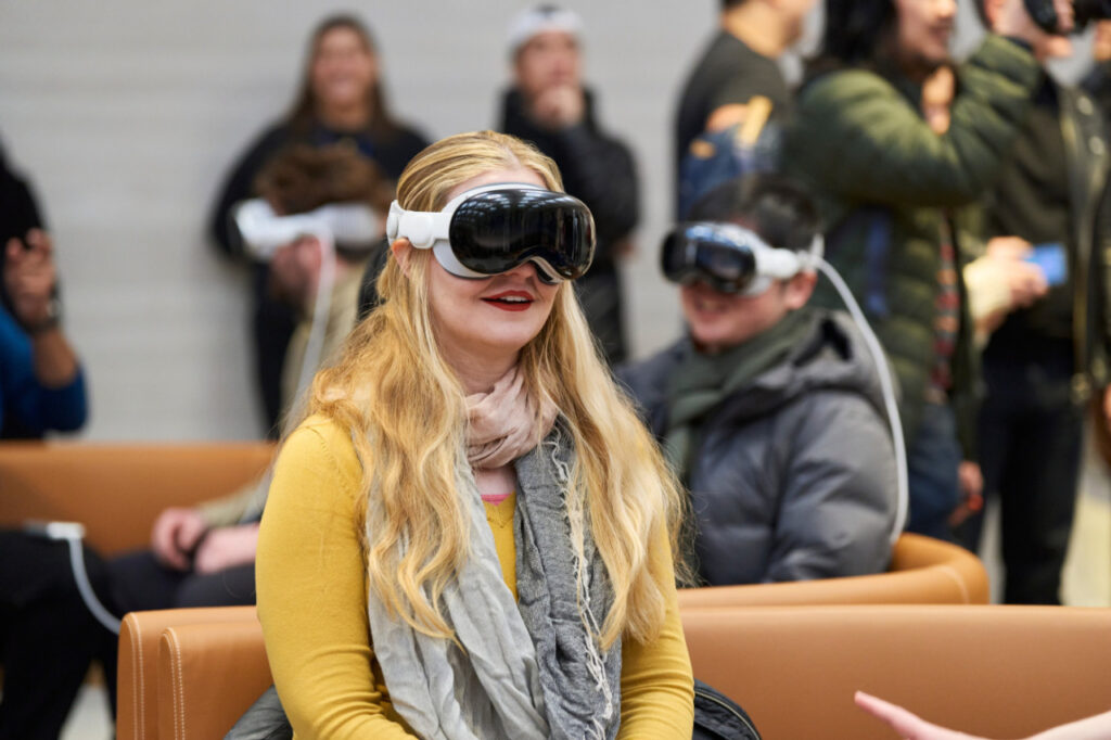 Apple Store : préparation de l'arrivée du Vision Pro en Europe