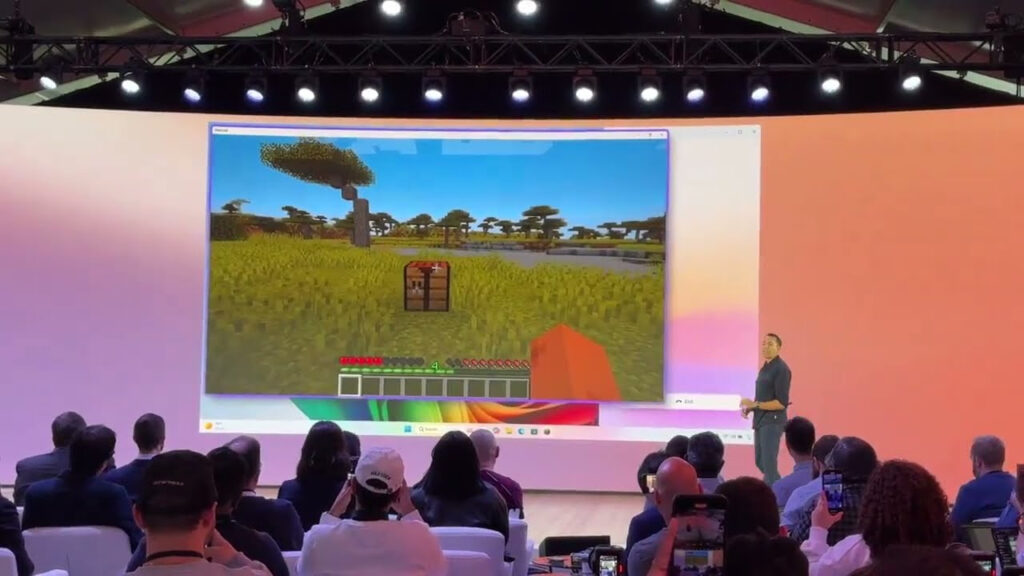 Démonstration de l'intégration d'un guide IA dans Minecraft