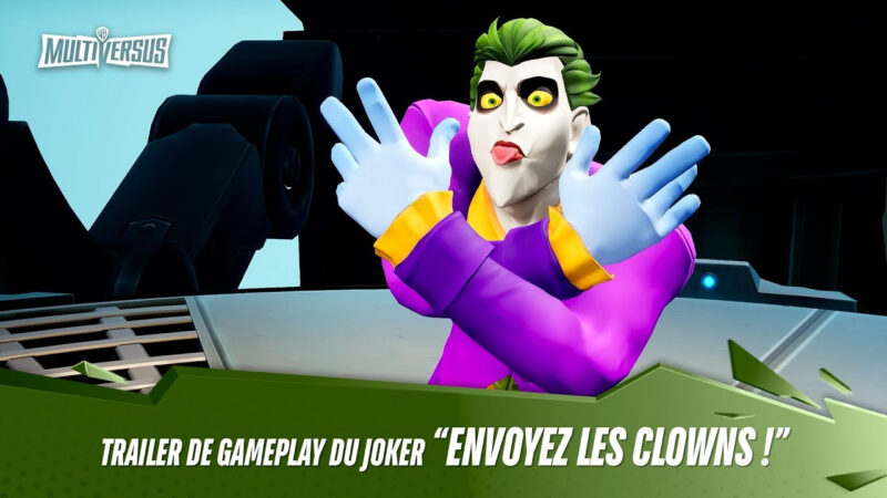 Le Joker confirmé dans MultiVersus : nouvelle bande-annonce dévoilée
