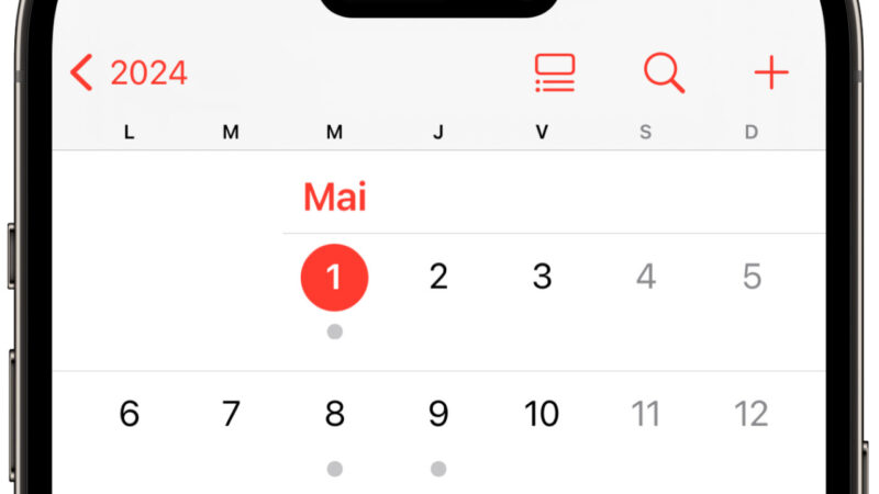 iOS 18 : fusion des applications Rappels et Calendrier pour des rappels simplifiés