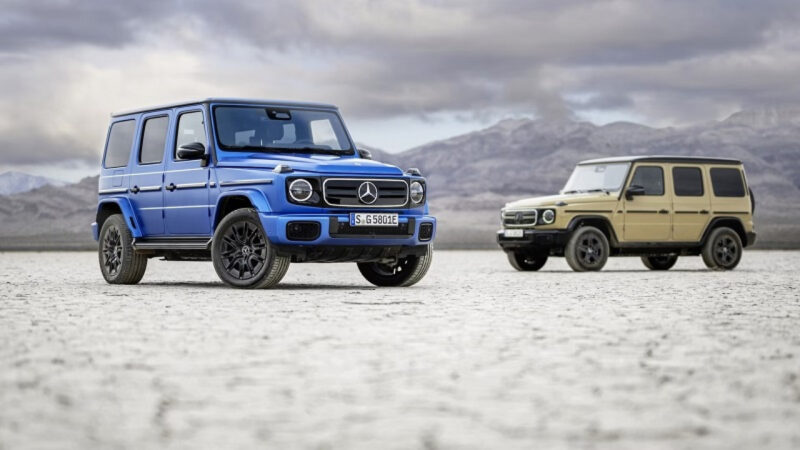 Mercedes dévoile son mythique 4×4 Classe G entièrement électrique